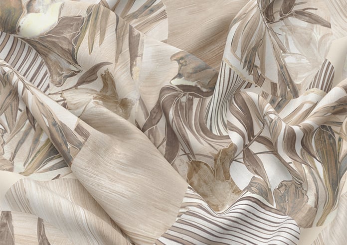 Osaka, Latte - Motorised Roman Blind - Image 4